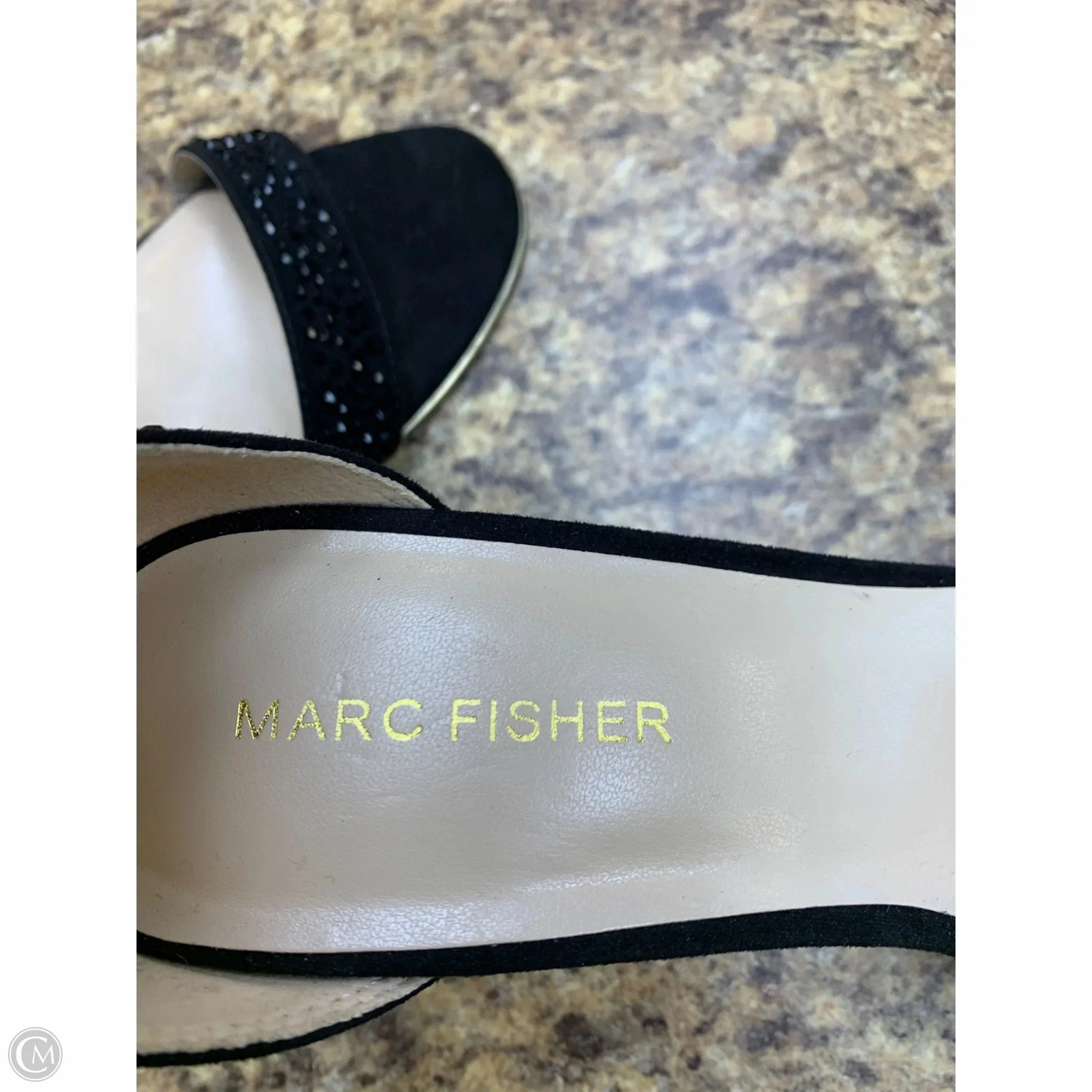 Shoes Heels Stiletto By Marc Fisher In Black, Size: 8.5