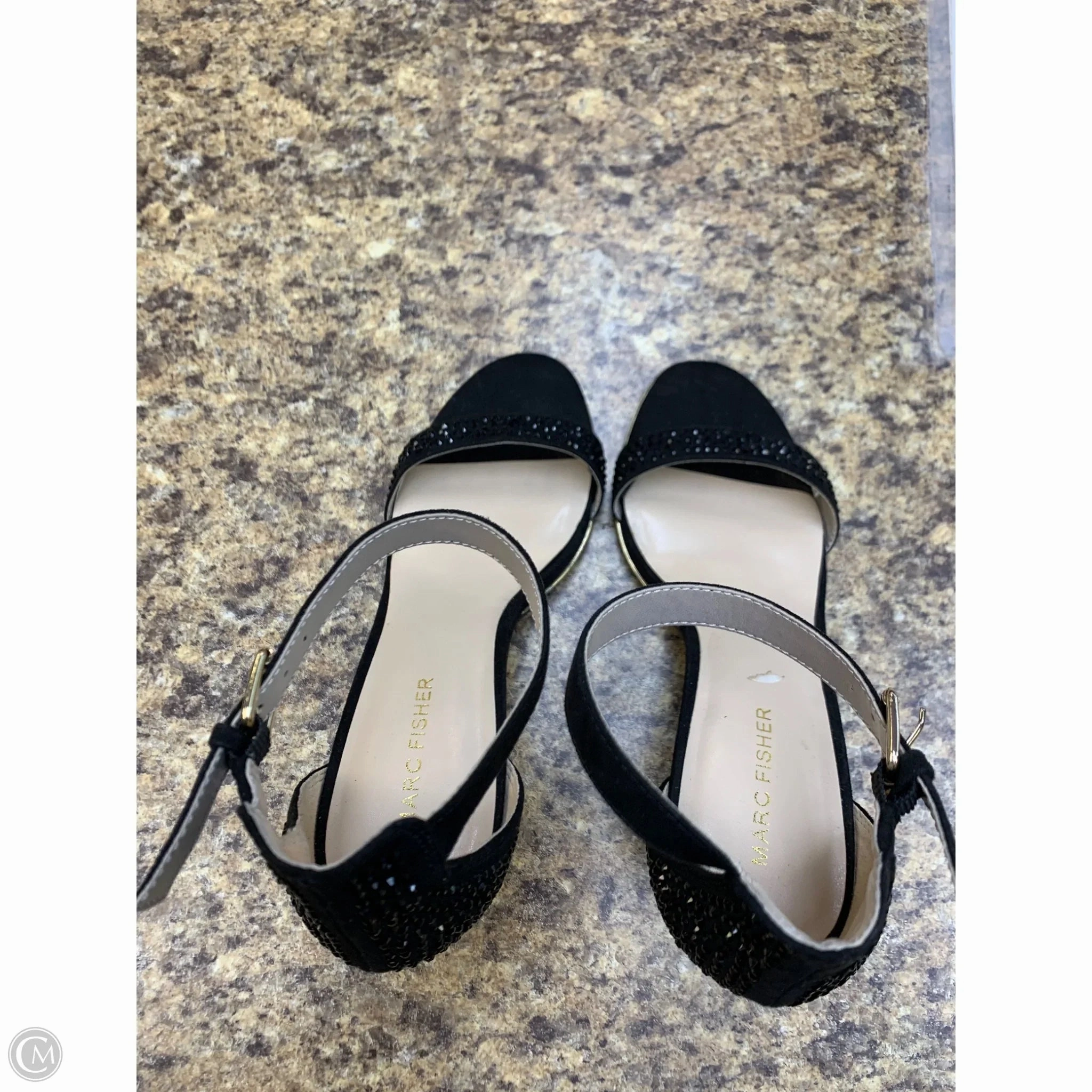 Shoes Heels Stiletto By Marc Fisher In Black, Size: 8.5