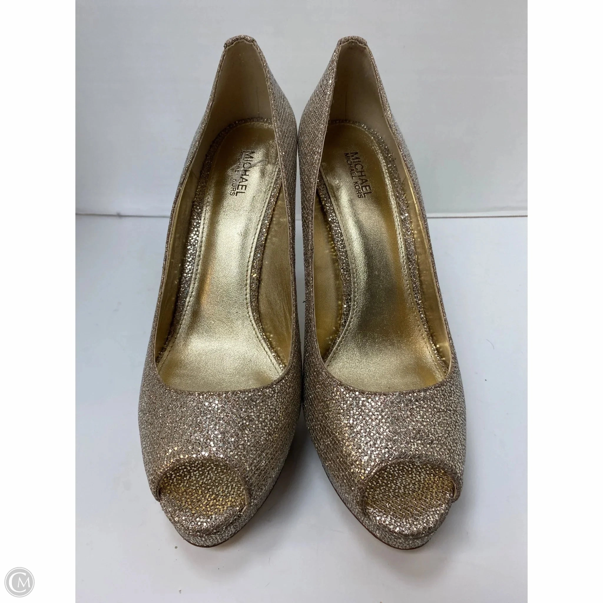 Shoes Heels Stiletto By Michael By Michael Kors In Rose Gold, Size: 9