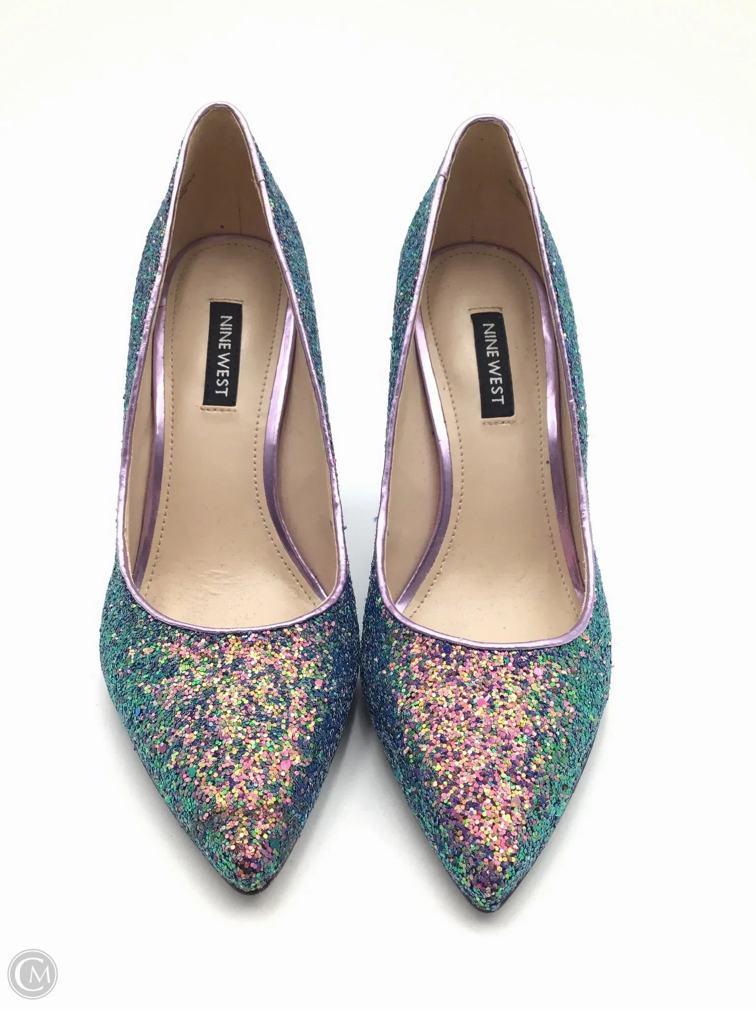 Shoes Heels Stiletto By Nine West In Multi-colored, Size: 7.5