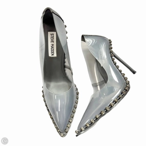 Shoes Heels Stiletto By Steve Madden In Grey, Size: 7