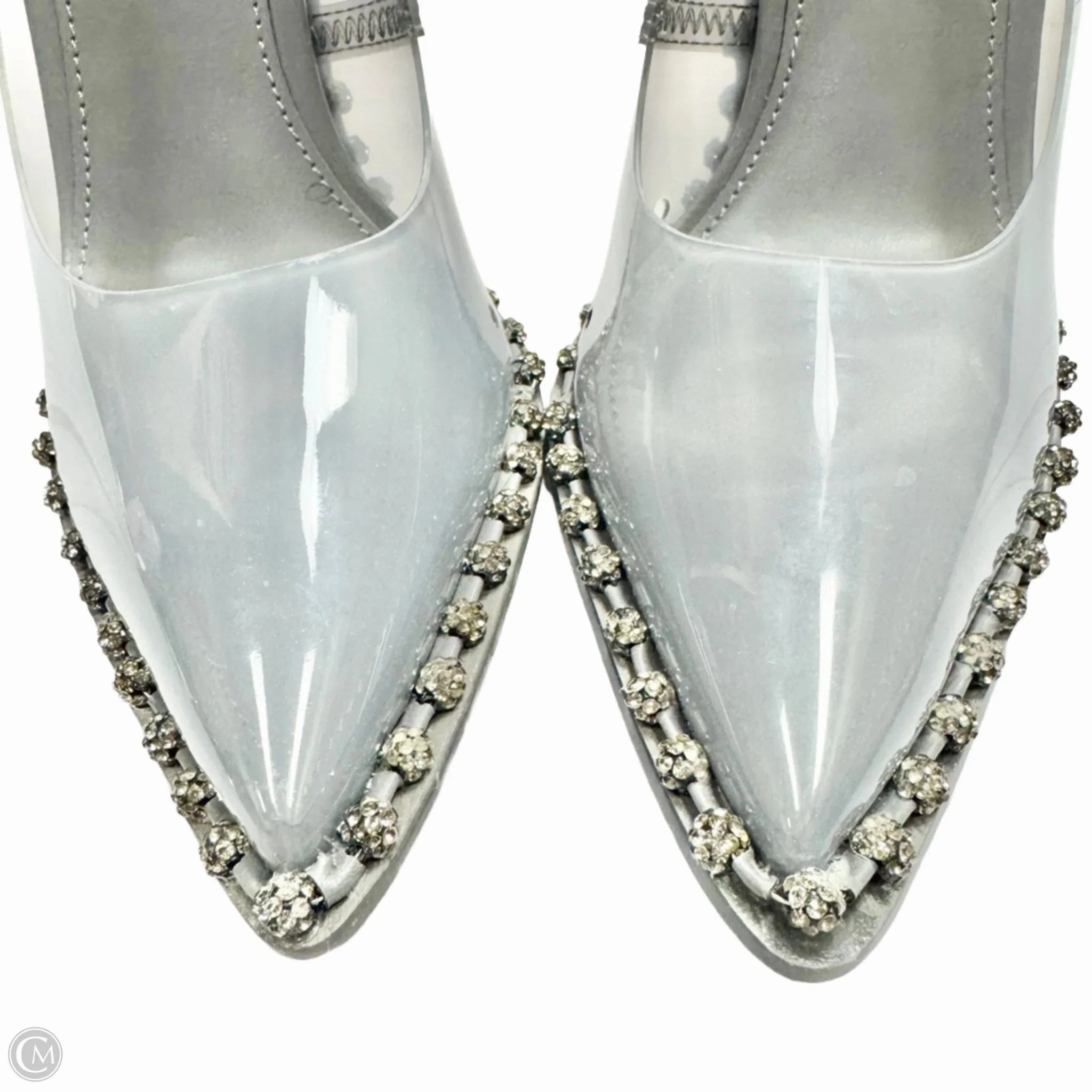 Shoes Heels Stiletto By Steve Madden In Grey, Size: 7