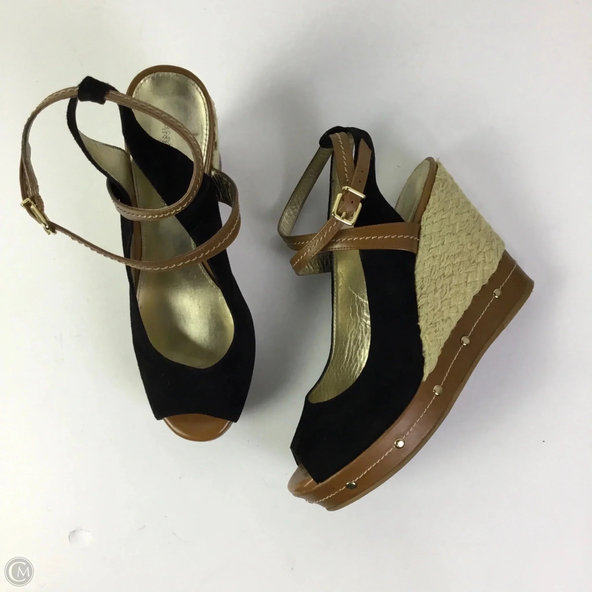 Shoes Heels Wedge By Antonio Melani In Black, Size: 10