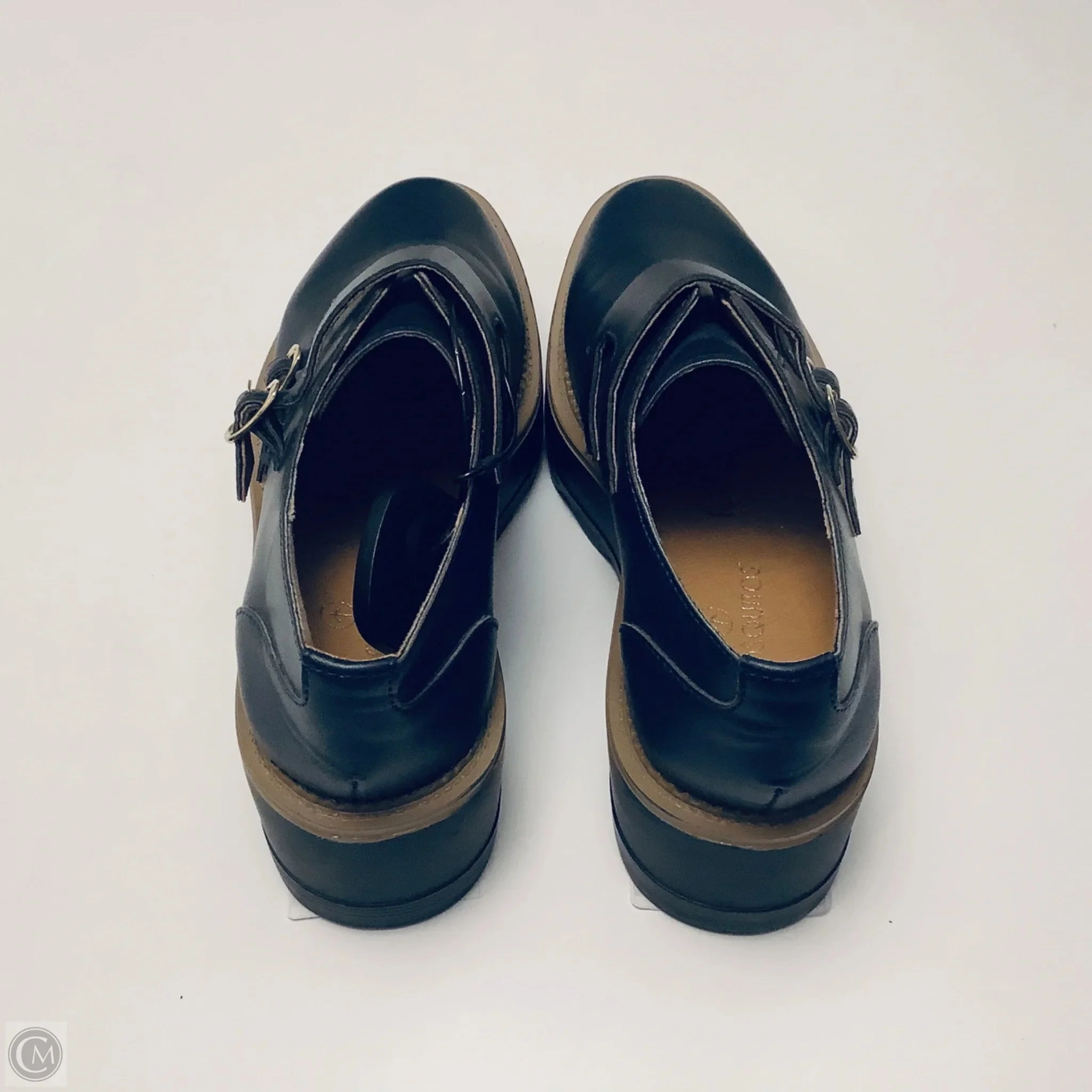 Shoes Heels Wedge By Cme In Blue, Size: 9