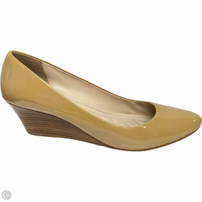 Shoes Heels Wedge By Cole-haan In Tan, Size: 11