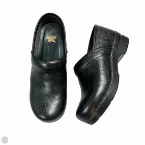 Shoes Heels Wedge By Dansko In Black, Size: 8.5