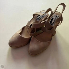 Shoes Heels Wedge By Graceland In Cream, Size: 8.5