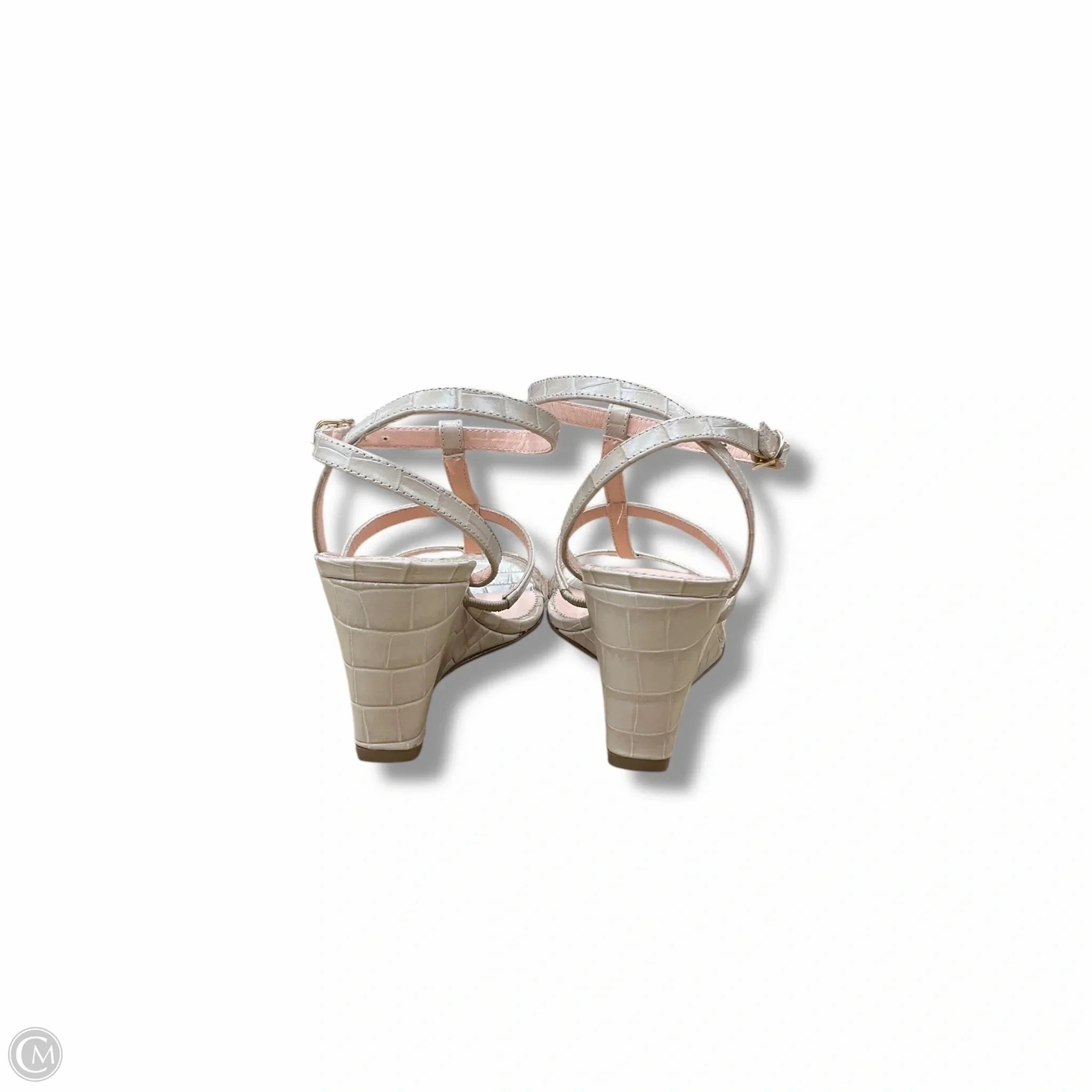 Shoes Heels Wedge By J. Crew In Beige, Size: 7