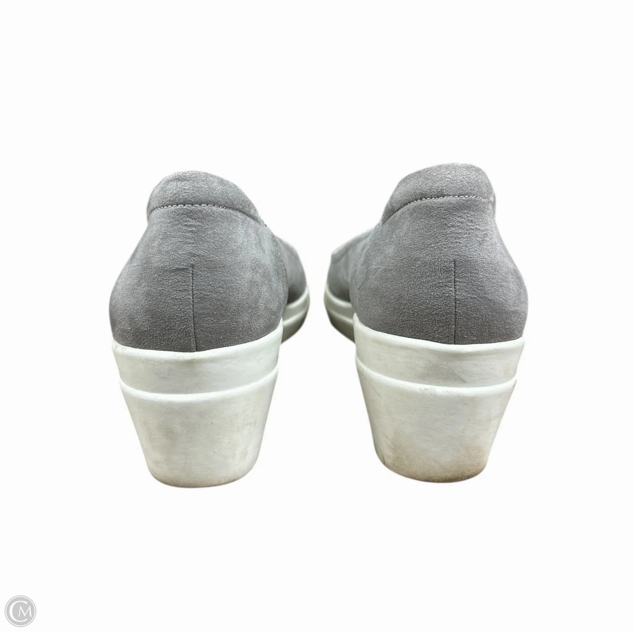 Shoes Heels Wedge By Naturalizer In Grey, Size: 10