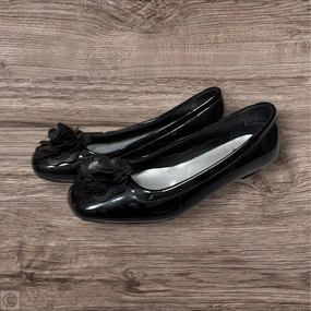 Shoes Heels Wedge By Ok In Black, Size: 8