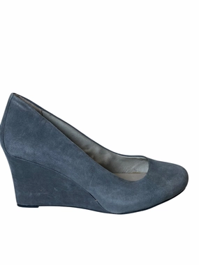 Shoes Heels Wedge By Rockport In Grey, Size: 11