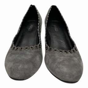 Shoes Heels Wedge By Vaneli In Grey, Size:9