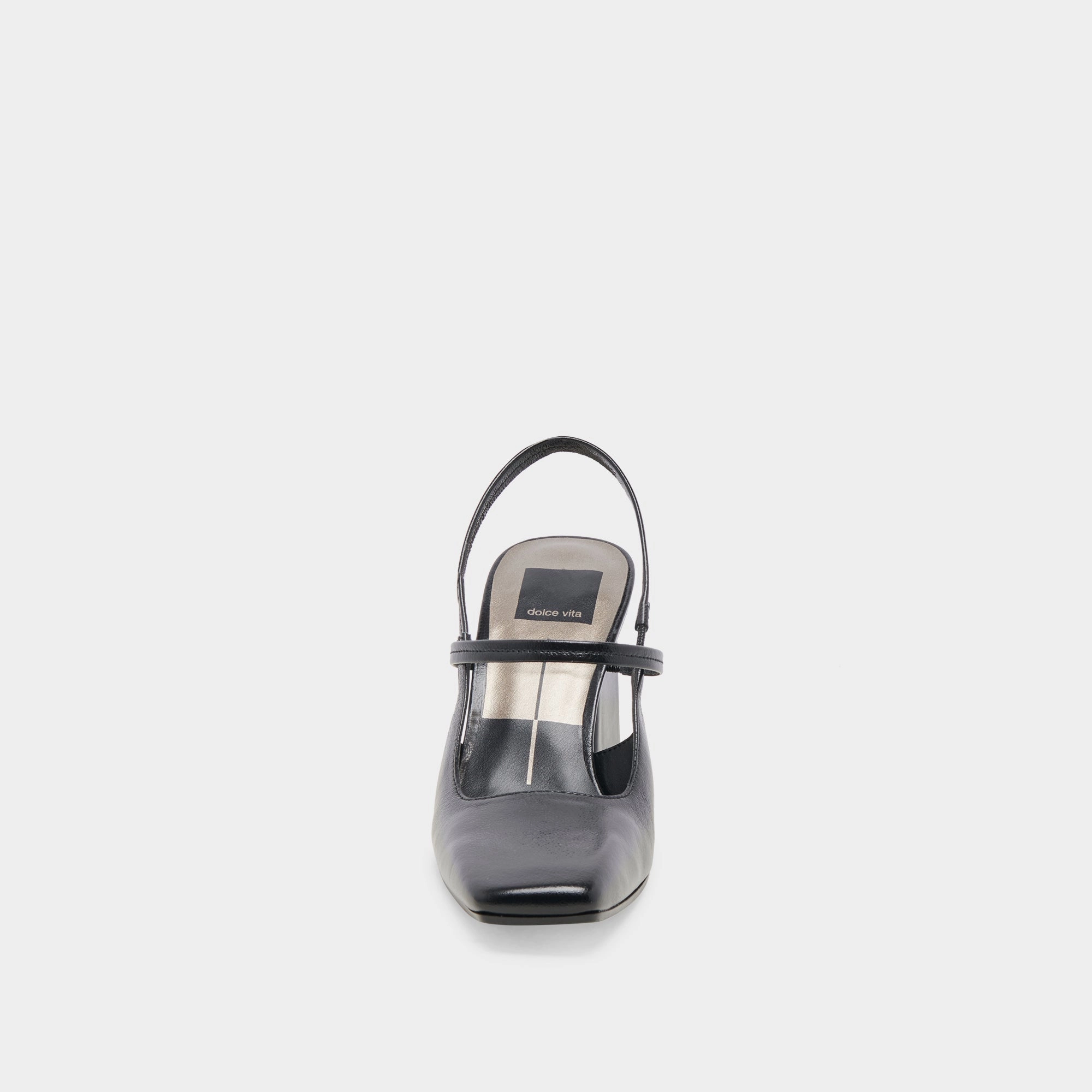 SOYER HEELS MIDNIGHT CRINKLE PATENT - re:vita