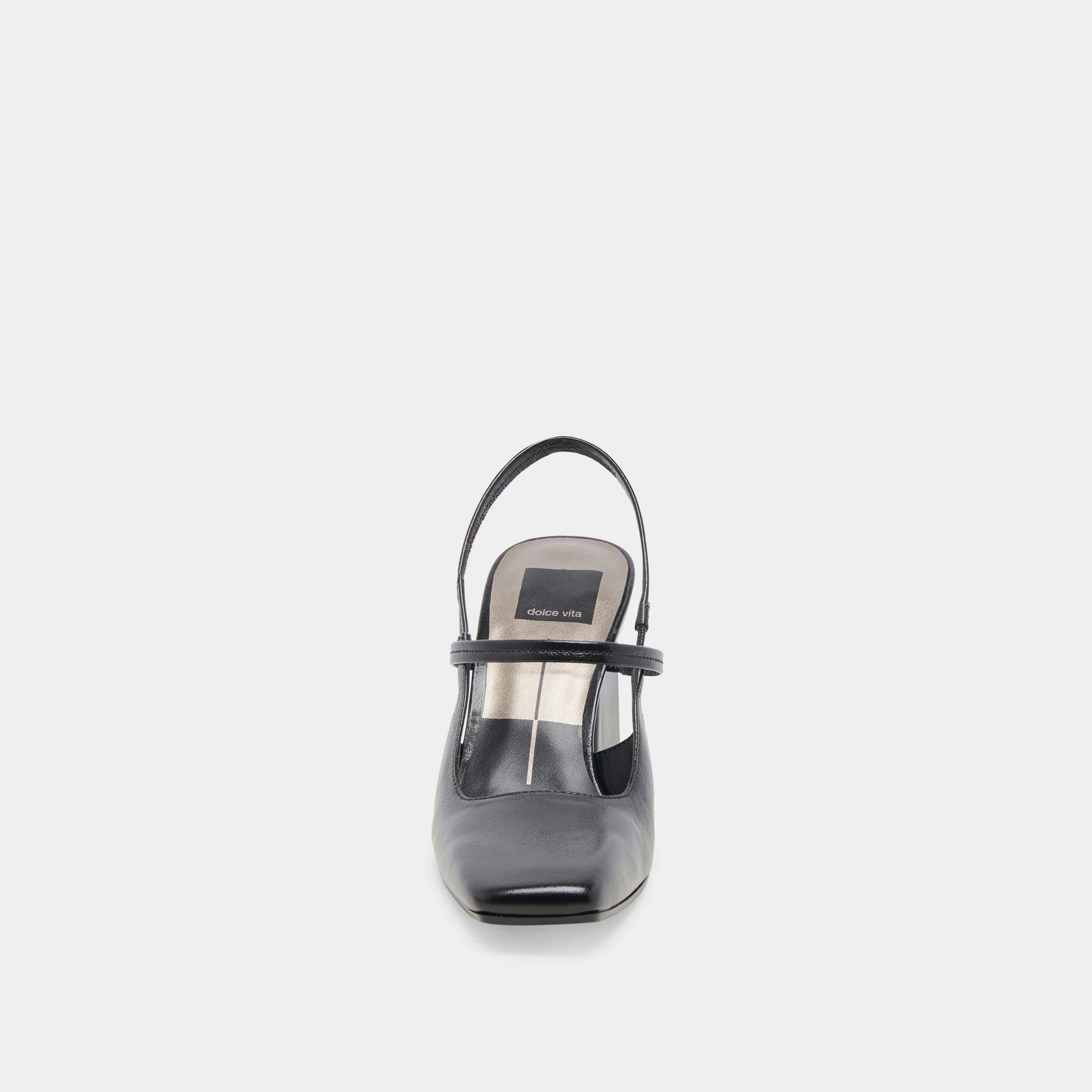 SOYER HEELS MIDNIGHT CRINKLE PATENT - re:vita