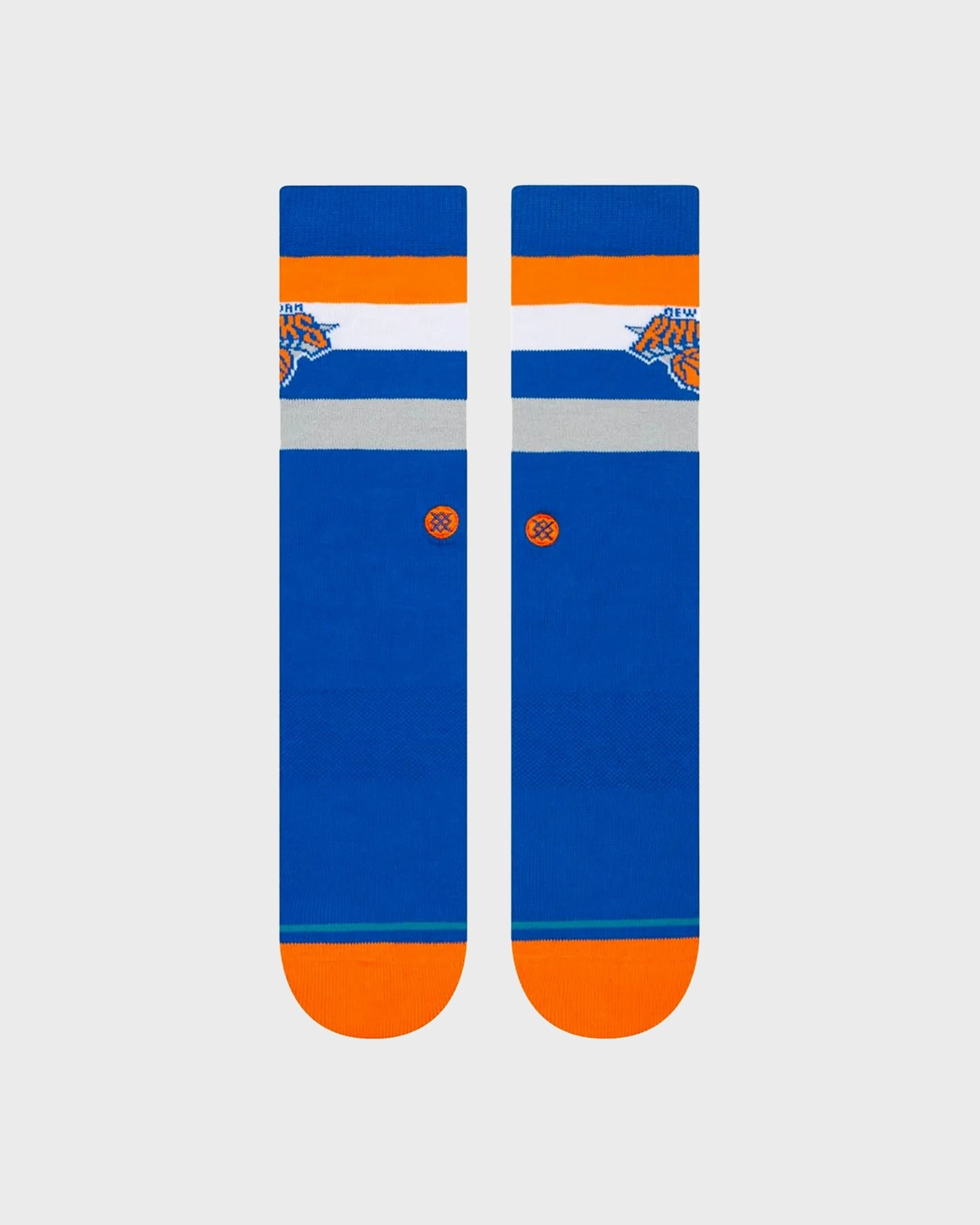 Stance New York Knicks Stripe Crew Socks Navy