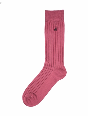 SWOLE PANDA Deep Burgundy Socks
