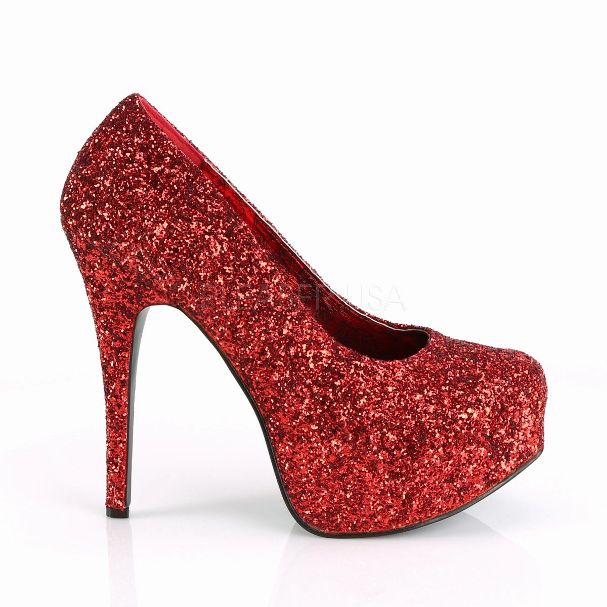 TEEZE-06GW  Red Glitter