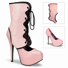 TEEZE-31G  Baby Pink Mini Glitter