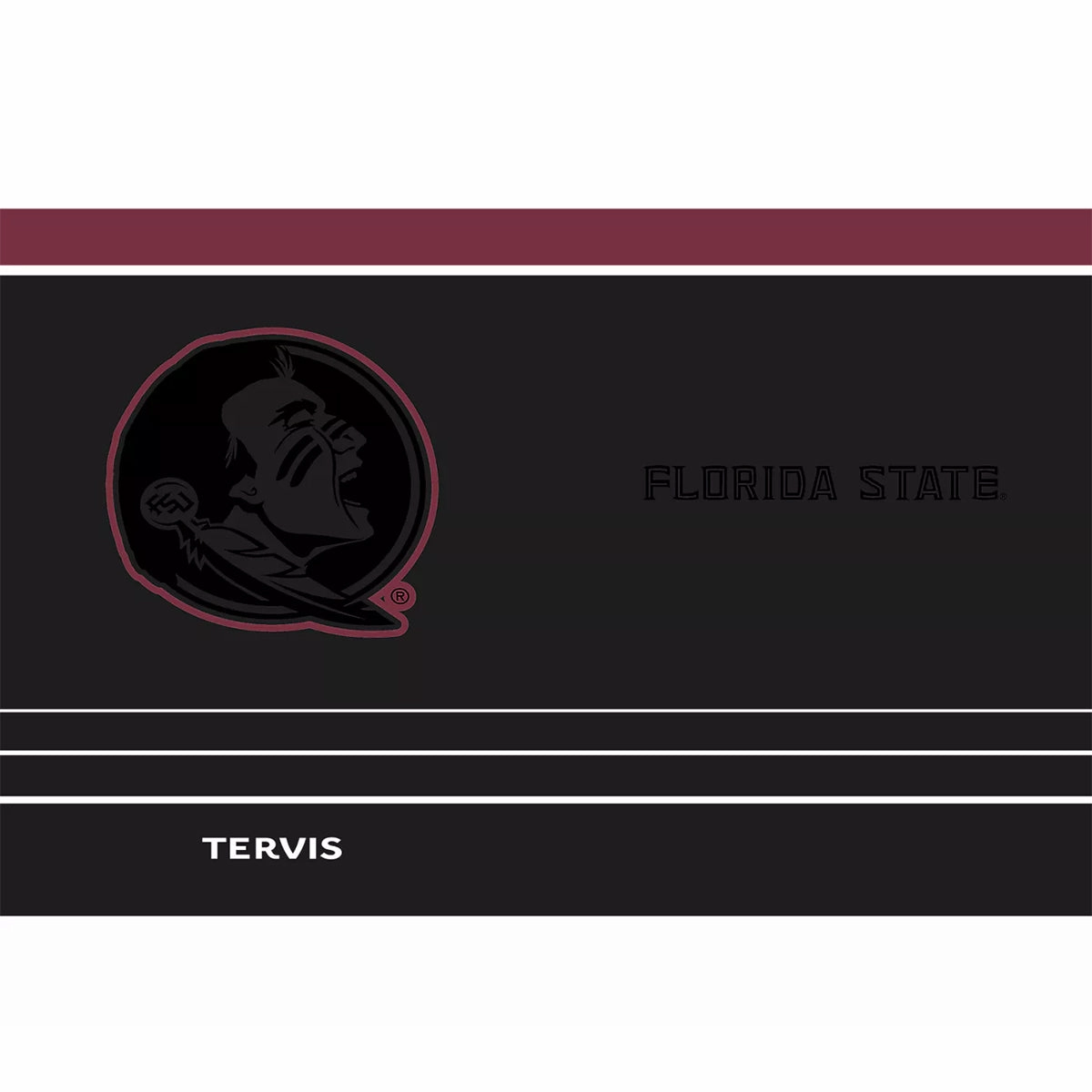 Tervis Tonal Seminole Logo 20oz Insulated Stainless Steel Tumbler - Black