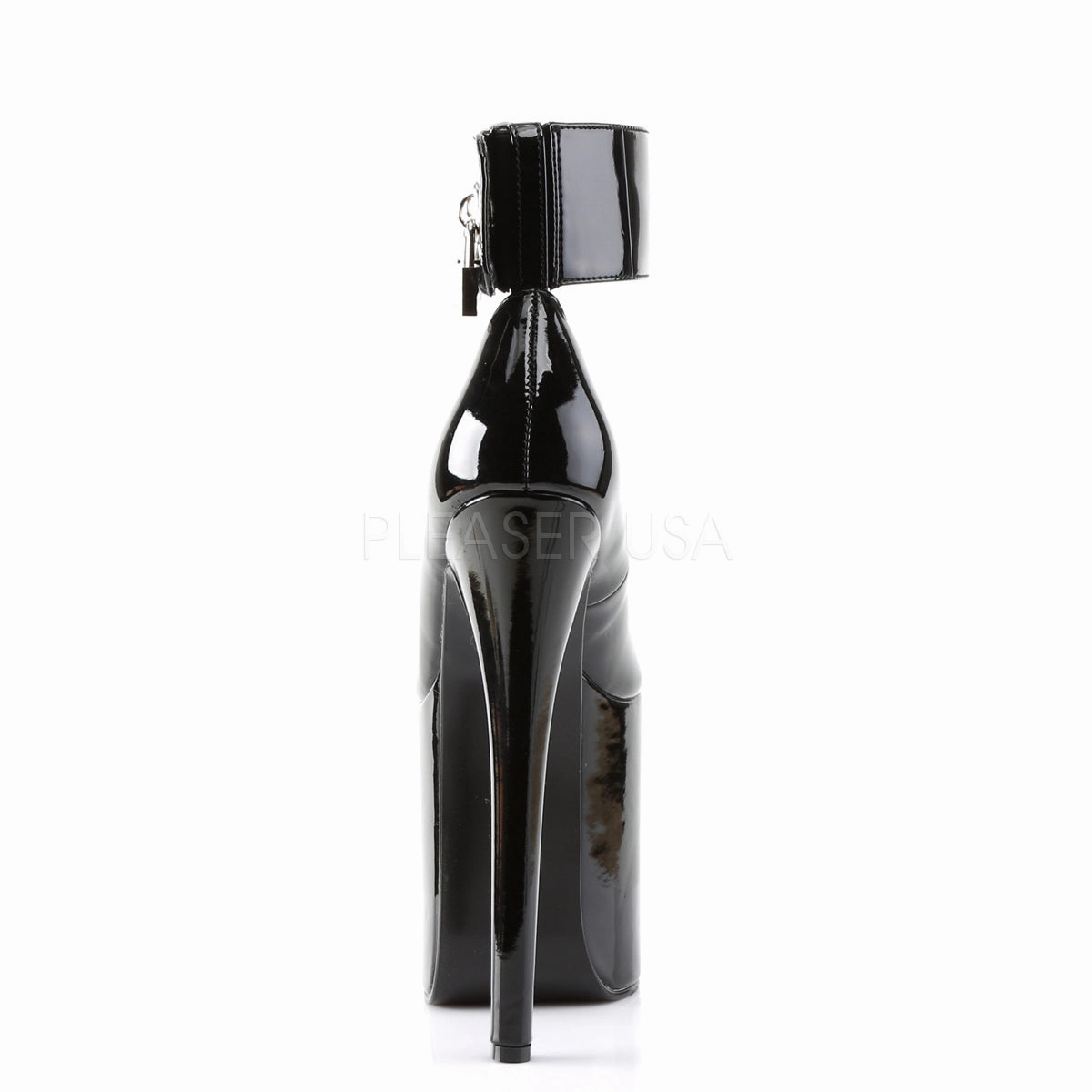 TRAMP-742  Black Patent/Black