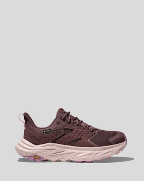 Women's Hoka Anacapa 2 Low GTX Hiking Shoes - Smoky Quartz/Cosmic Pearl