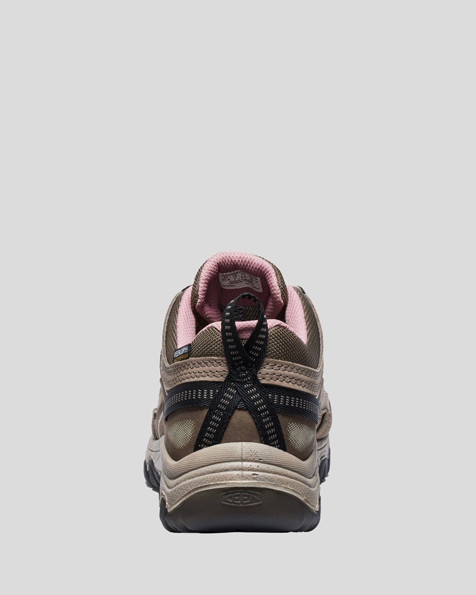 Women's Keen Targhee IV Waterproof Hiking Boot - Brindle/Nostalgia Rose