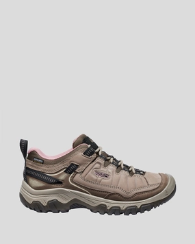 Women's Keen Targhee IV Waterproof Hiking Boot - Brindle/Nostalgia Rose