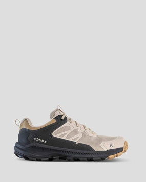 Women's Oboz Katabatic Low Hiking Shoes - Snow Leopard
