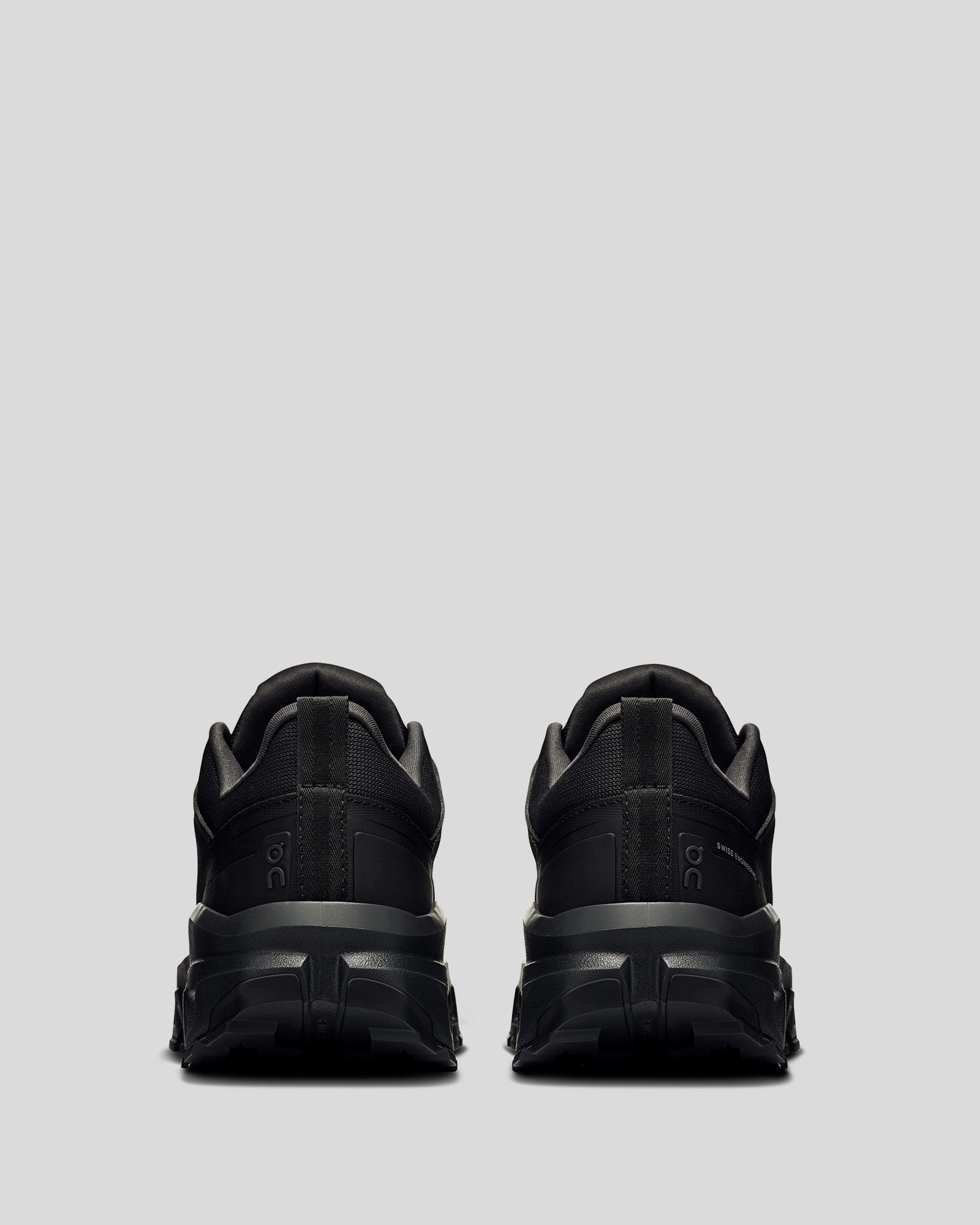 Women's On Running Cloudrock Low Hiking Shoes - Black/Black