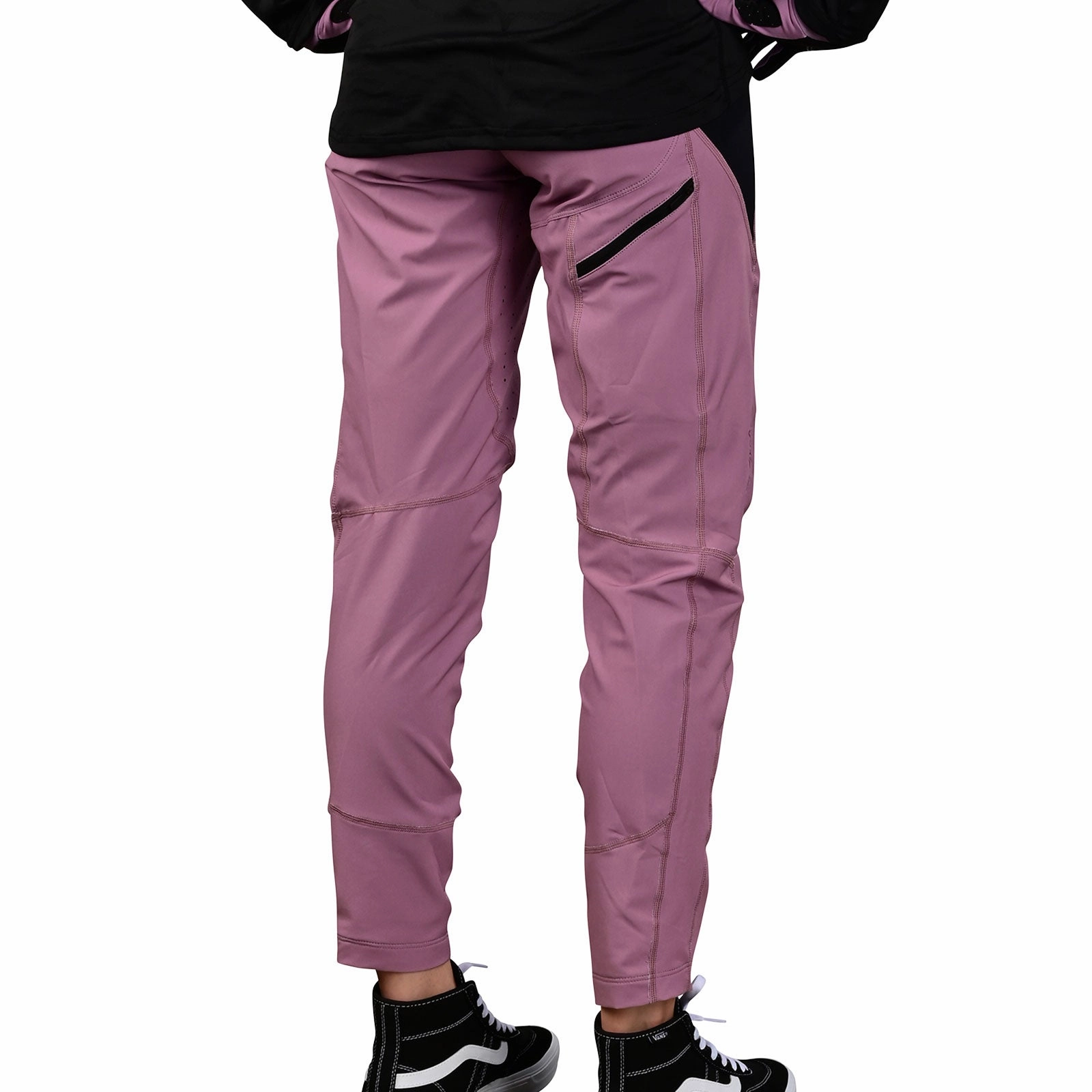 Womens Luxe Pant Solid Rosewood