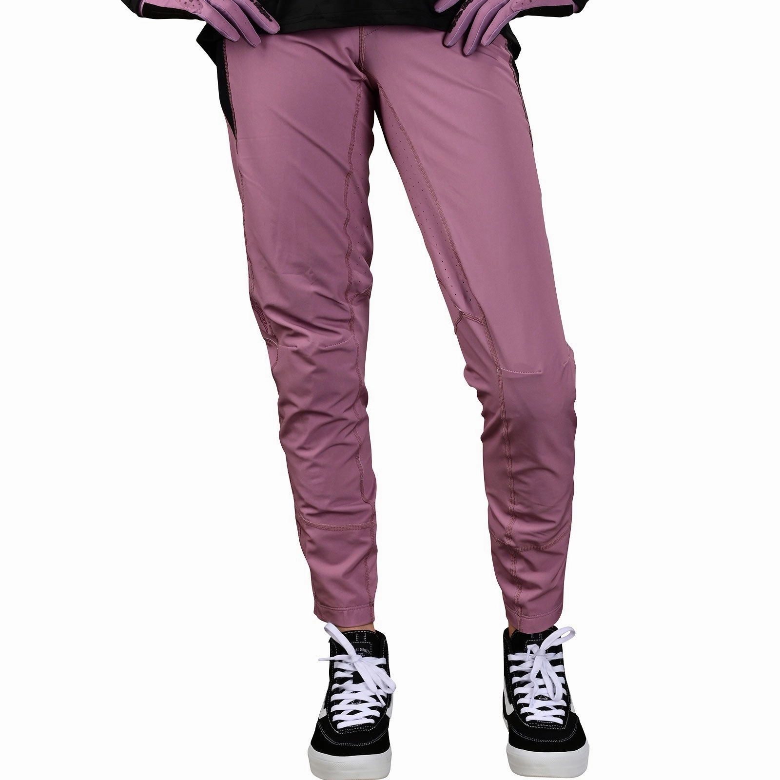 Womens Luxe Pant Solid Rosewood
