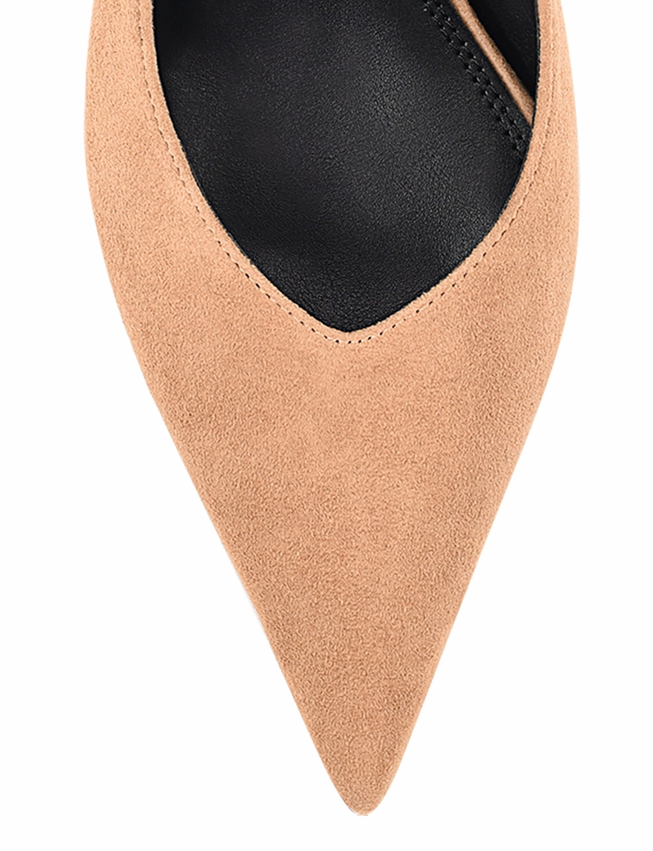 Yankee Slingback Block Heel - Camel Tan Suede